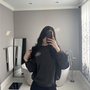 Pacsun Grey Land Rover Crewneck